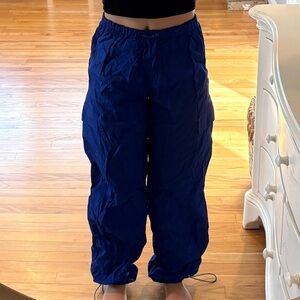 Bright Blue Wind Pants